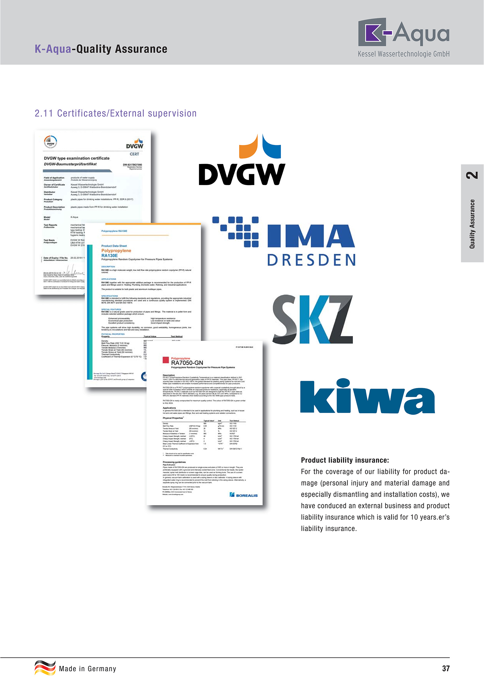 德国贝肯K-Aqua质量保证